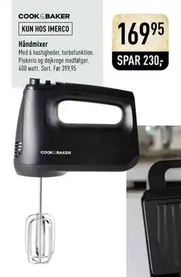 Imerco Håndmixer, DKK 169.95 tilbud