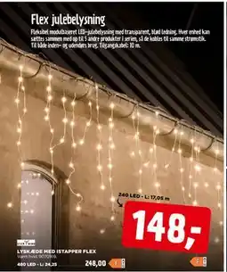 jem & fix LYSKÆDE MED ISTAPPER FLEX tilbud