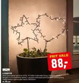 jem & fix LYSSPYD, DKK 88 tilbud