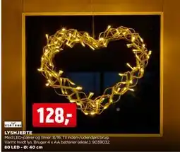 jem & fix LYSHJERTE, DKK 128 tilbud