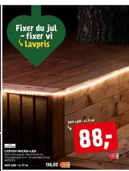 jem & fix LYSTOV MICRO-LED tilbud