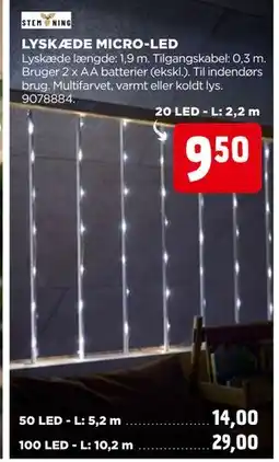 jem & fix LYSKÆDE MICRO-LED tilbud