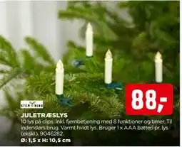 jem & fix JULETRÆSLYS, DKK 88 tilbud