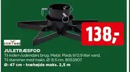 jem & fix JULETRÆSFOD, DKK 138 tilbud