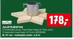jem & fix JULETRÆSFOD, DKK 178 tilbud