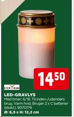 jem & fix LED-GRAVLYS, DKK 14.5 tilbud