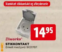 jem & fix STIKKONTAKT, DKK 14.95 tilbud