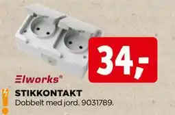 jem & fix STIKKONTAKT, DKK 34 tilbud