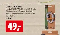jem & fix USB-C KABEL, DKK 49 tilbud