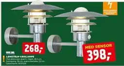 jem & fix LØNSTRUP VÆGLAMPE, DKK 398 tilbud