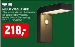 jem & fix MILLE VÆGLAMPE, DKK 218 tilbud