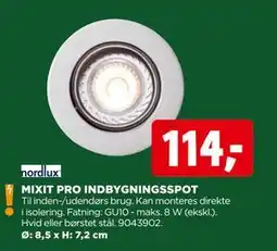 jem & fix MIXIT PRO INDBYGNINGSSPOT, DKK 114 tilbud