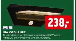 jem & fix MIA VÆGLAMPE, DKK 238 tilbud