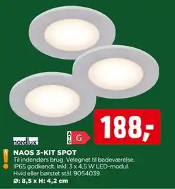 jem & fix NAOS 3-KIT SPOT, DKK 188 tilbud