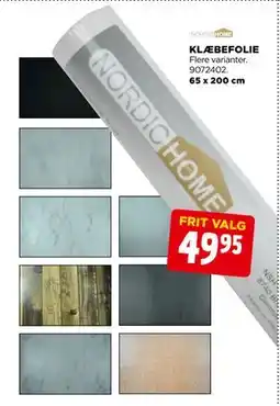 jem & fix KLÆBEFOLIE, DKK 49.95 tilbud