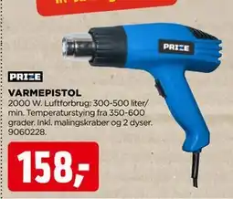 jem & fix VARMEPISTOL, DKK 158 tilbud