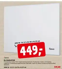 jem & fix EL-RADIATOR tilbud