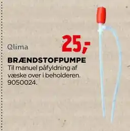 jem & fix BRÆNDSTOFPUMPE, DKK 25 tilbud