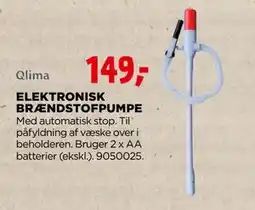 jem & fix ELEKTRONISK BRÆNDSTOFPUMPE, DKK 149 tilbud