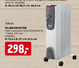 jem & fix OLIERADIATOR, DKK 298 tilbud