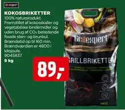 jem & fix KOKOSBRIKETTER, DKK 89 tilbud