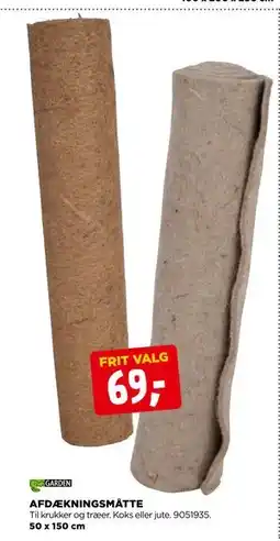 jem & fix AFDÆKNINGSMÅTTE, DKK 69 tilbud