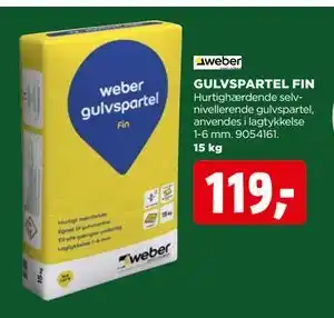 jem & fix GULVSPARTEL FIN, DKK 119 tilbud