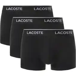 Sport 24 Lacoste Stretch Cotton 3-Pak Underbukser Herre tilbud