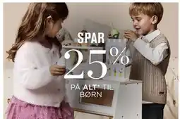 Salling SPAR 25% PÅ ALT TIL BØRN tilbud