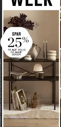 Salling SPAR 25% PÅ ALT* BOLIG OG ALLE BØGER tilbud