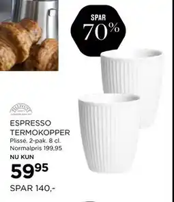 Salling ESPRESSO TERMOKOPPER, DKK 59.95 tilbud