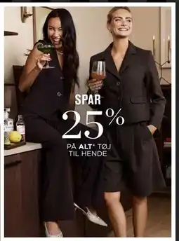 Salling SPAR 25% PÅ ALT * TØJ TIL HENDE tilbud