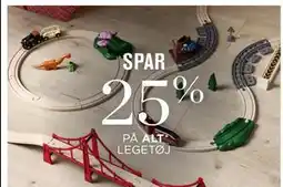 Salling SPAR 25% PÅALT LEGETØJ tilbud