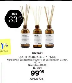 Salling DUFTFRISKER MED 7 PINDE, DKK 99.95 tilbud