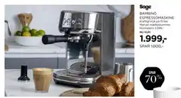 Salling BAMBINO ESPRESSOMASKINE, DKK 1999 tilbud