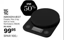 Salling KØKKENVÆGT, DKK 99.95 tilbud
