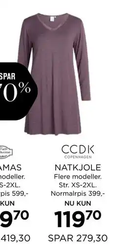 Salling NATKJOLE, DKK 119.7 tilbud