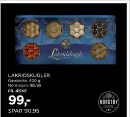 Salling LAKRIDSKUGLER, DKK 99 tilbud