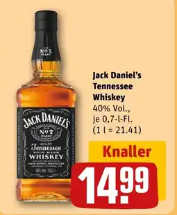 REWE DE Jack Daniel's Tennessee Whiskey tilbud