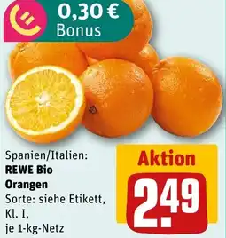 REWE DE REWE Bio Orangen tilbud
