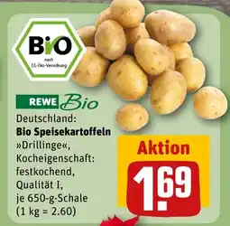 REWE DE Bio Speisekartoffeln tilbud