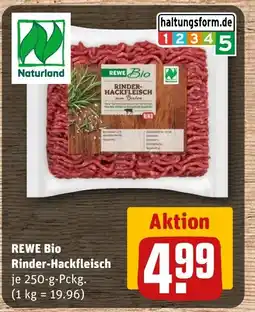 REWE DE REWE Bio Rinder-Hackfleisch tilbud