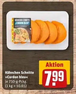 REWE DE Hähnchen Schnitte Cordon bleu tilbud