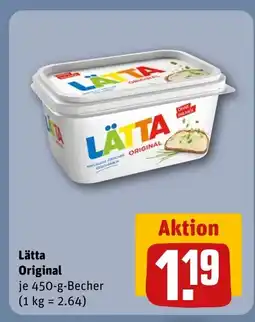 REWE DE LÄTTA Original tilbud