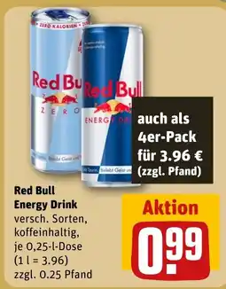 REWE DE Red Bull Energy Drink tilbud