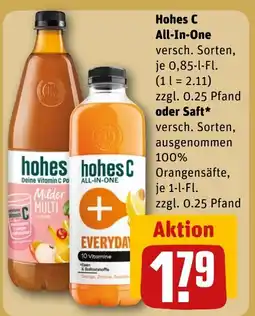 REWE DE Hohes C All-In-One oder Saft tilbud