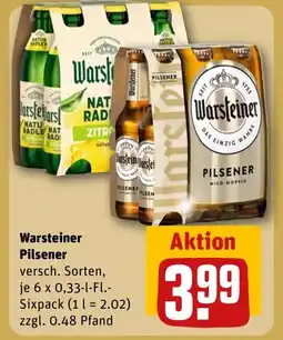 REWE DE Warsteiner Pilsener tilbud