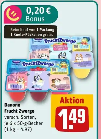 REWE DE DANONE Frucht Zwerge tilbud