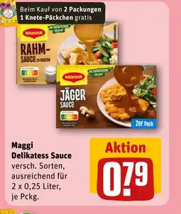 REWE DE Maggi Delikatess Sauce tilbud