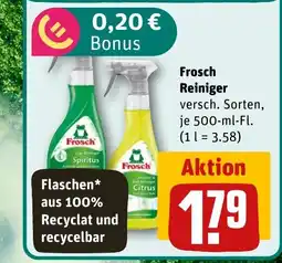 REWE DE Frosch Reiniger tilbud